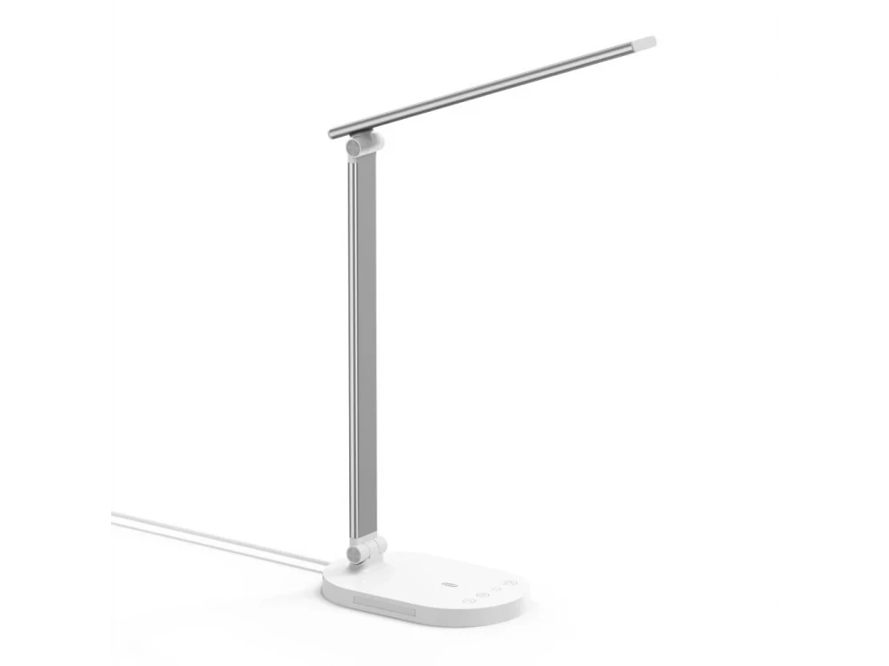 TaoTronics TT-DL1012 LED Desk Lamp – Touch Control, USB-C Port, 5 Color Modes, Aluminium, White – view 2