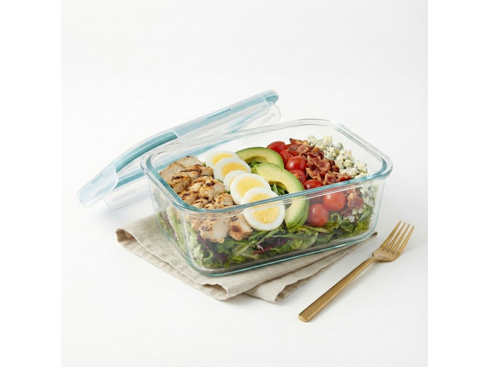 AJ Glass Food Container with Airtight Lid 1520ml – Borosilicate, Clear – view 2