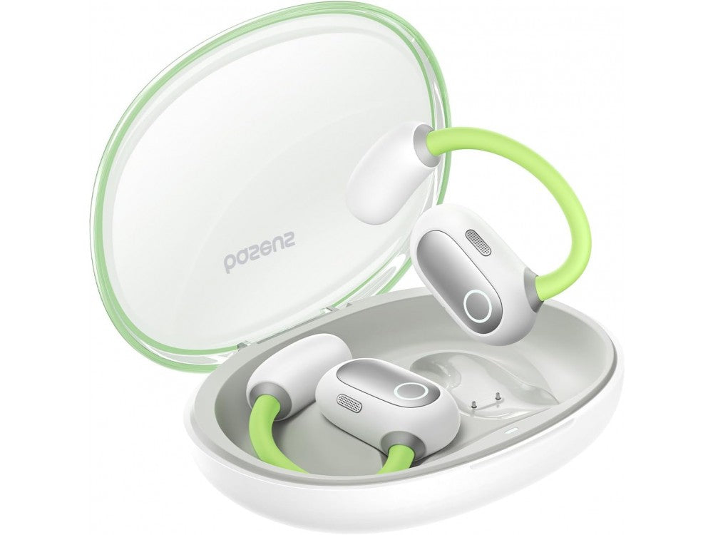 Baseus Eli Sport 1 PM20A Open-Ear Bluetooth Earbuds – Sweat-Resistant, Charging Case, Aurora Green – view 2