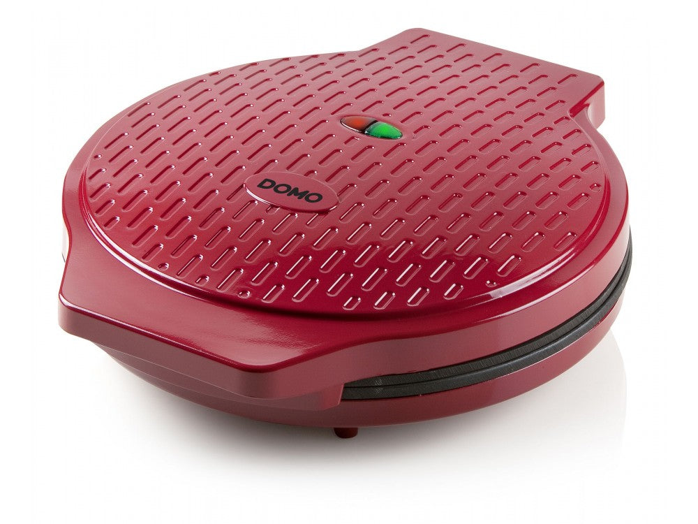 DOMO My Express Pizza Maker 1450W – 30cm Cast Iron, Red – view 2