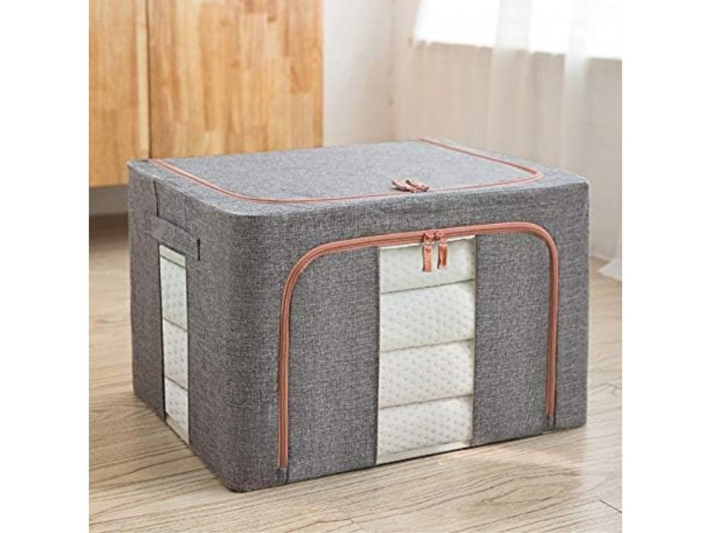 AJ Clothes Storage Organizer Bag 101L – 62x43x38cm, Grey – view 2