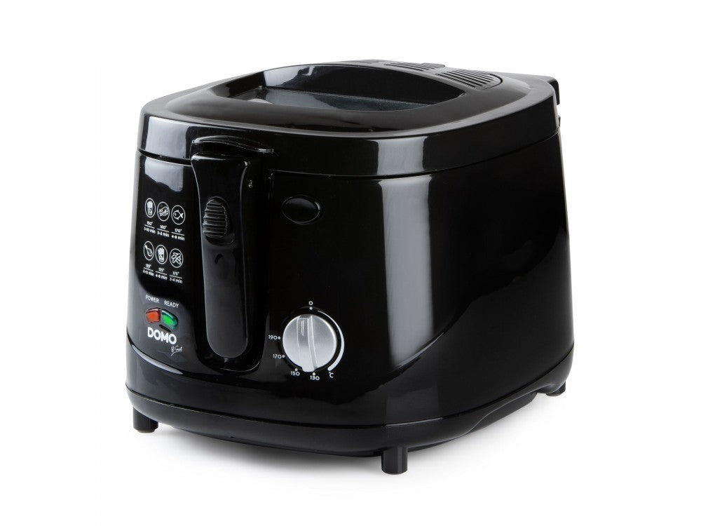DOMO Deep Fryer B-Smart 2.5L 1800W – Viewing Window, Odour Filter, Cool-Touch, Black – view 2