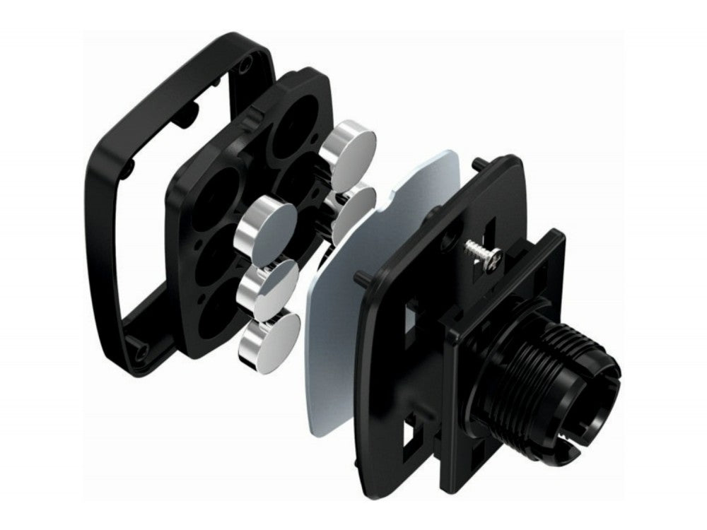 Swissten S-GRIP M5-HK Flexible Magnetic Car Holder – 36cm Arm, 6 Magnets, Black – view 2