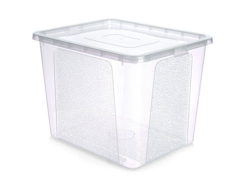 Vilde Storage Container 30L – Stackable Plastic Storage Box 40 × 33 × 30 cm with Lid – view 2