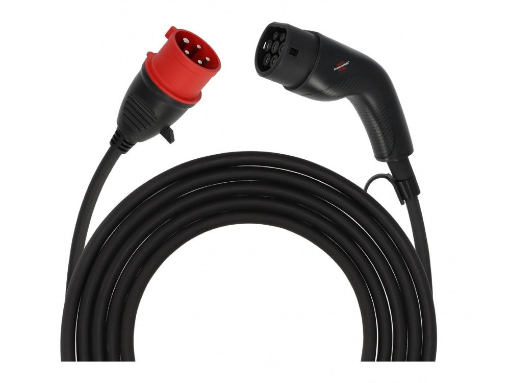 Brennenstuhl e-mobility Portable 3-Phase EV Charger 11kW – Type 2 to CEE, 8m Cable, Carry Bag – view 2