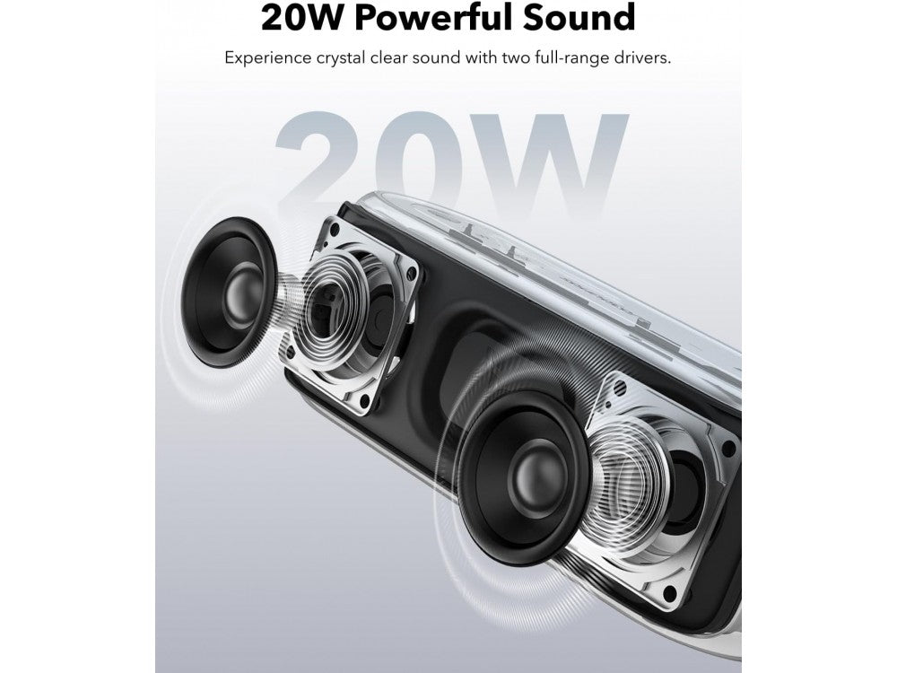 Anker Soundcore Select 2S Bluetooth 5.4 Speaker 20W – TWS, IPX7, BassUp, 16h, Black – view 2