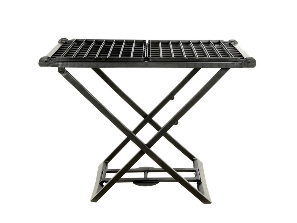 ProGarden XXL Folding Floor Drying Rack 208cm Hanging Length – Black – view 3