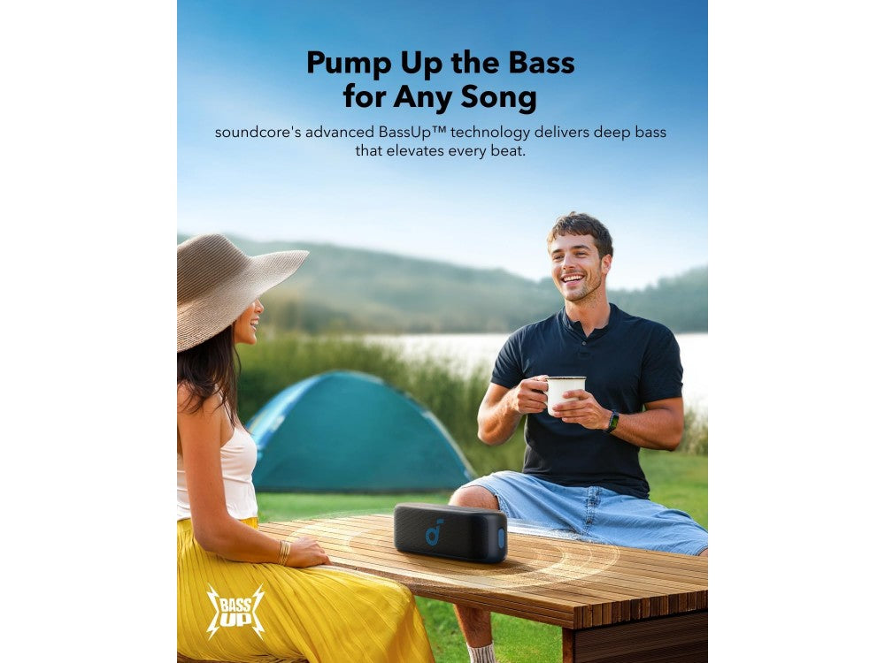 Anker Soundcore Select 2S Bluetooth 5.4 Speaker 20W – TWS, IPX7, BassUp, 16h, Black – view 3