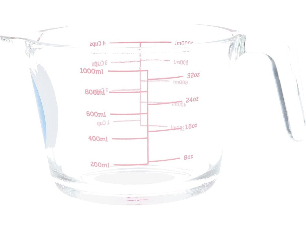 AJ Borosilicate Glass Measuring Jug 1L – BPA-Free, Heat-Resistant – view 3