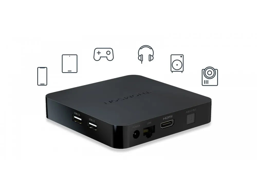 Thomson Google TV Streaming Box 240 – Android 12, 4K Ultra HD, Dolby Atmos, Chromecast – view 3