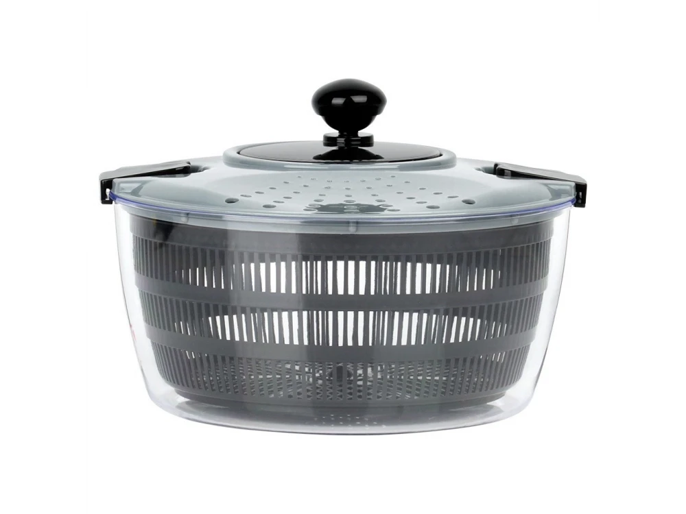Vilde Premium Manual Salad Spinner 26cm 4L – Grey – view 3