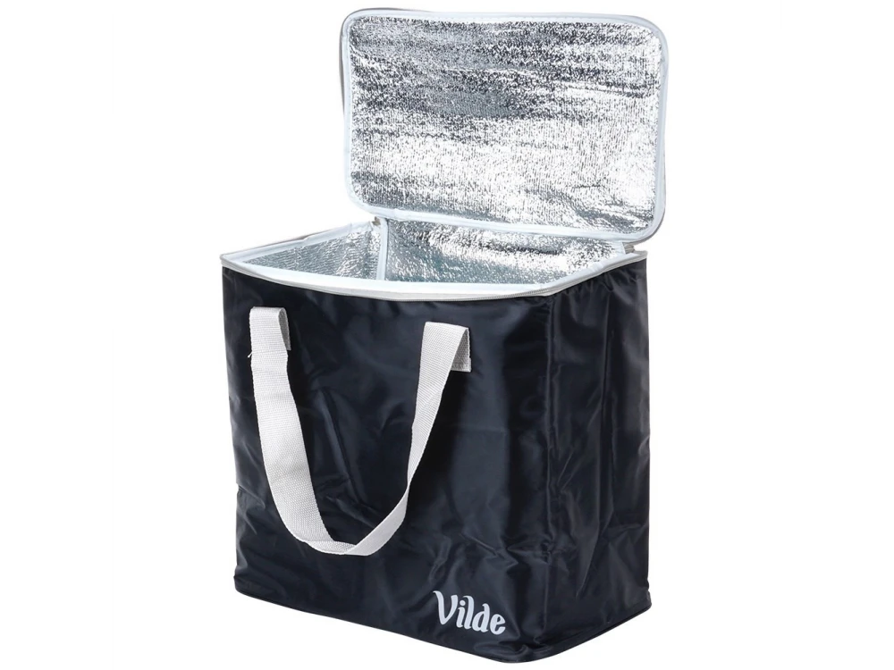 Vilde Cooler Bag 30L Insulated Shoulder Bag – Waterproof, 38.5×21.5×36cm, Black – view 3