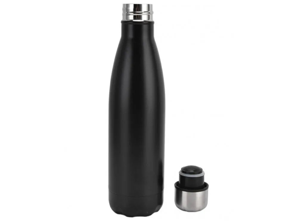 AJ Stainless Steel Water Bottle 1000ml – Double Walled, BPA Free, Black – view 3