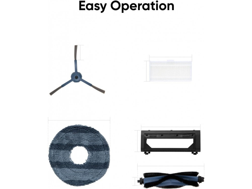 Anker Eufy Omni C20 Spare Parts Set – Filters, Side Brushes, Main Roller – view 3