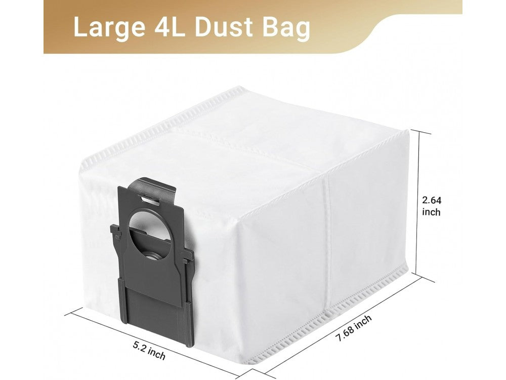 Dreame Dust Bags 4L 3-Pack – Sealed Replacement Bags for L10s Plus / S10 / S10 Plus / D10 Plus Gen2 – view 3