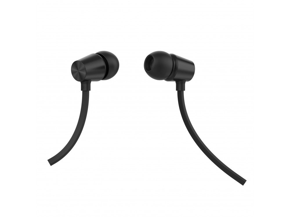 Swissten Dynamic YS500 Metal In-Ear Earbuds 3.5mm with Mic – Multifunction Button, Black – view 3