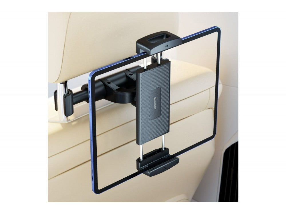 Swissten S-GRIP T2-OP Car Headrest Tablet Holder – 360° Rotation, 12-25.5 cm – view 3