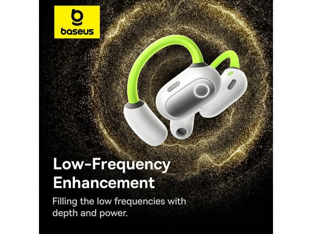 Baseus Eli Sport 1 PM20A Open-Ear Bluetooth Earbuds – Sweat-Resistant, Charging Case, Aurora Green – view 3