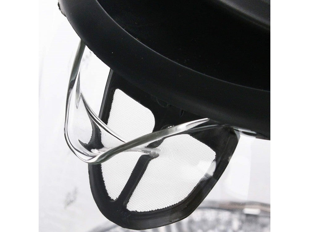 Emerio Glass Kettle 1.7L – Borosilicate Glass, LED-lit Body, Stainless Steel Base – view 3