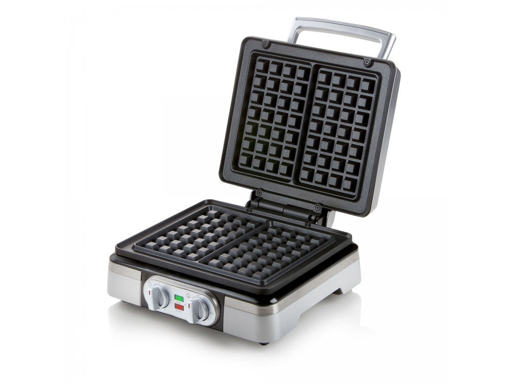 DOMO Waffle Maker XL DO9149W – 1520W, Adjustable Thermostat, 2 Brussels Waffles, BPA-Free – view 3