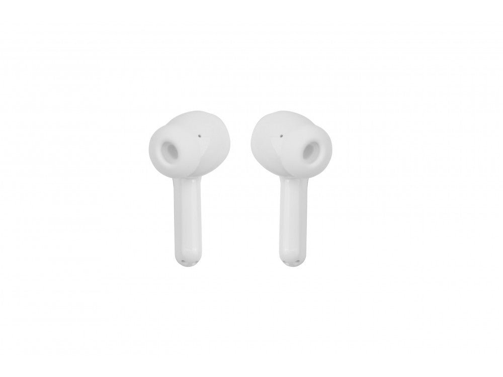 AKAI BTE-J600W Wireless Bluetooth 6.0 Earbuds ANC/ENC 4-Mic with 2.01" Touch Display Case – White – view 3