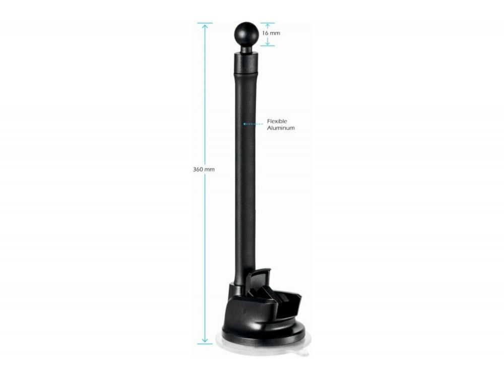 Swissten S-GRIP M5-HK Flexible Magnetic Car Holder – 36cm Arm, 6 Magnets, Black – view 3