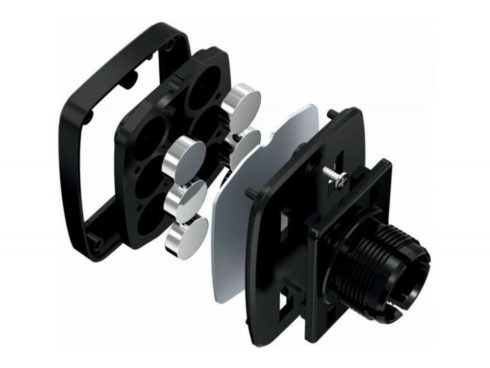 Swissten S-Grip Magnetic Car Holder – CD Slot, 6 Magnets, 360° Rotation, Black – view 3