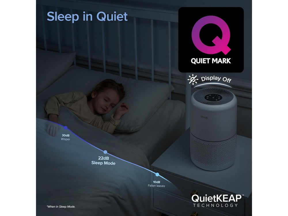 Levoit Core 300S Smart Air Purifier – HEPA, Air Quality Sensor, App & Alexa, up to 100m² – view 3