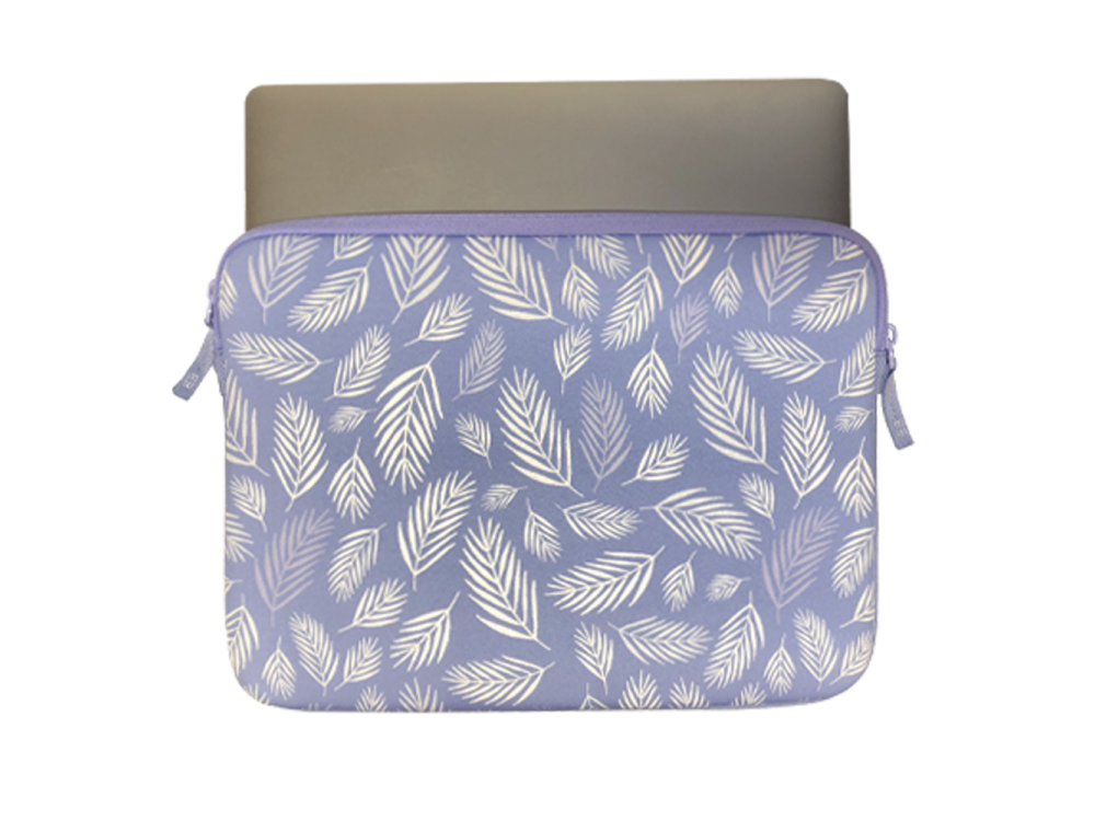 MW Basics ²Life Sleeve for MacBook Pro / Air 13" (USB-C) / Dell XPS / HP / Surface – Botanic Lila – view 3