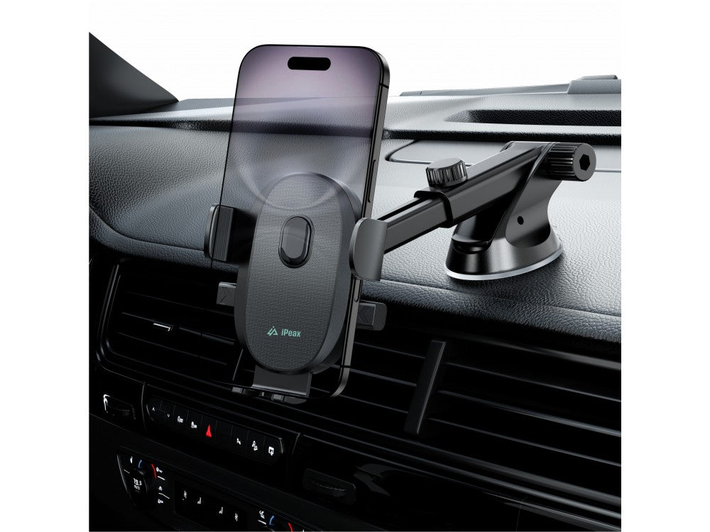 iPEAX CLIP-1 Car Dashboard / Windshield Smartphone Mount with Adjustable Arm – view 3