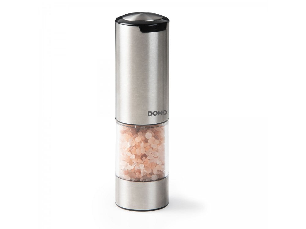 DOMO Electric Salt & Pepper Mills Set – USB-C Rechargeable, LED Light, Stainless Steel – view 3