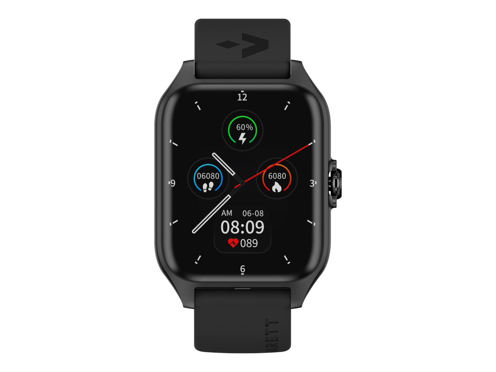 Garett GRC Activity 2 Smartwatch – 1.78" AMOLED, Bluetooth Calls, 100 Sports Modes, 7-Day Battery, Black Matt – view 3