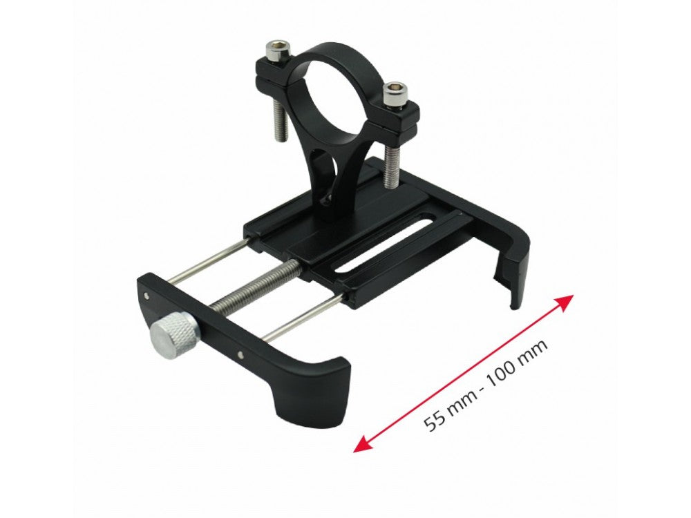 Swissten BM1 Bike Phone Mount – Aluminium, 4-7" Phones, 31.8mm Handlebar – view 3