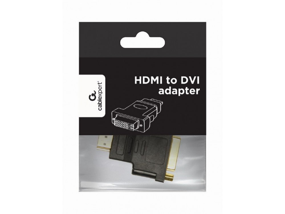Cablexpert HDMI to DVI Adapter – HDMI Male to DVI-D 24+1 Dual Link Male, Gold-Plated – view 4