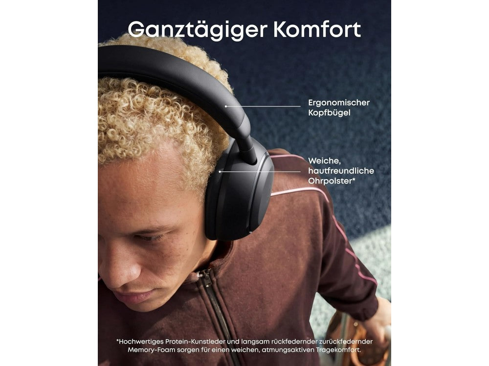 Anker Soundcore Space 2 Bluetooth Headphones with Adaptive Noise Cancelling, Black – view 4