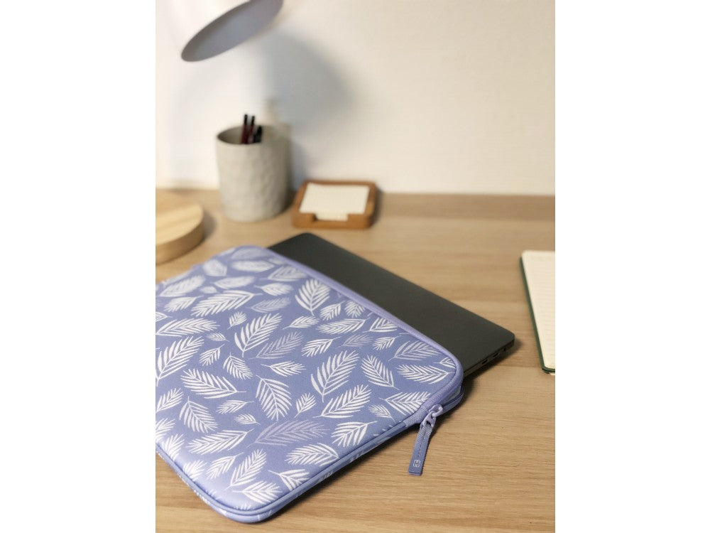 MW Basics ²Life Sleeve for MacBook Pro / Air 13" (USB-C) / Dell XPS / HP / Surface – Botanic Lila – view 4