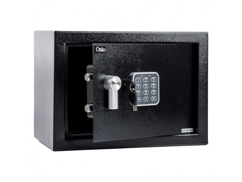 Osio OSB-2535BL Electronic Safe 35x25x25cm with Digital Lock, Black – view 4