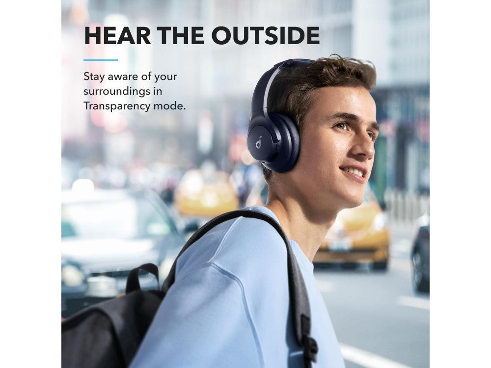 Anker Soundcore Life Q20i Bluetooth Headphones – Hybrid ANC, Hi-Res, 60h, Blue – view 4