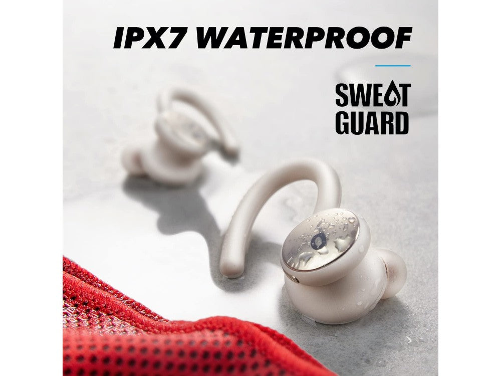 Anker Soundcore Sport X10 Bluetooth 5.2 TWS Earbuds with Rotatable Ear Hooks & IPX7, White – view 4