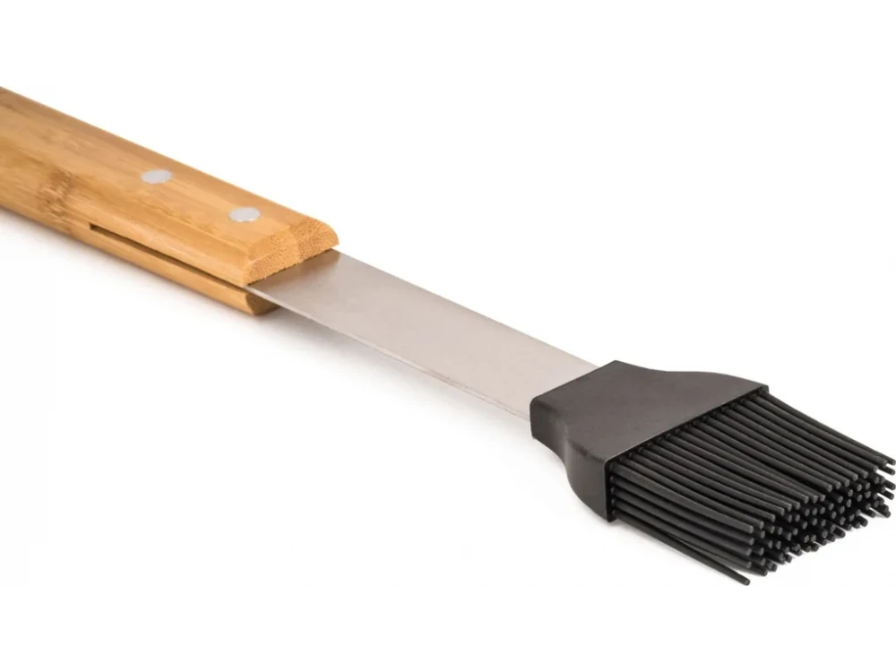 TNS Silicone BBQ Basting Brush with Wooden Handle, 41cm – view 4
