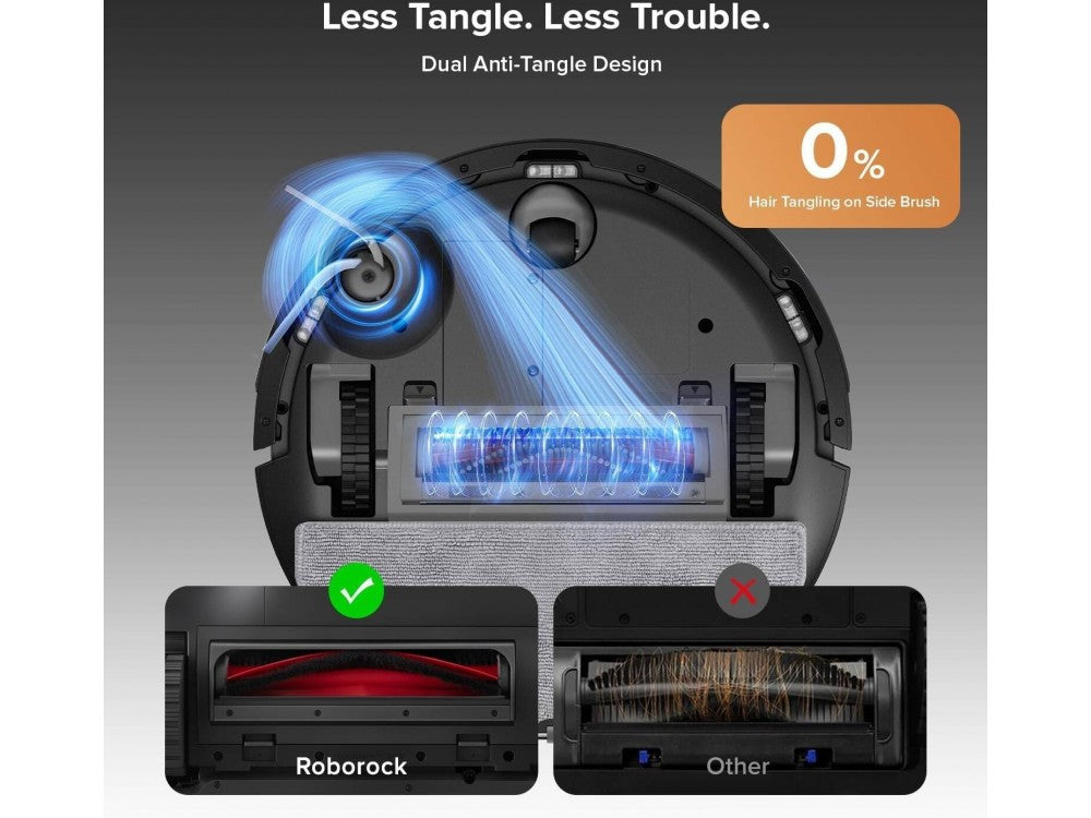 Roborock Q10 VF+ Robot Vacuum & Mop 10000Pa with Dual Anti-Tangle, Self-Empty Dock, Black – view 4