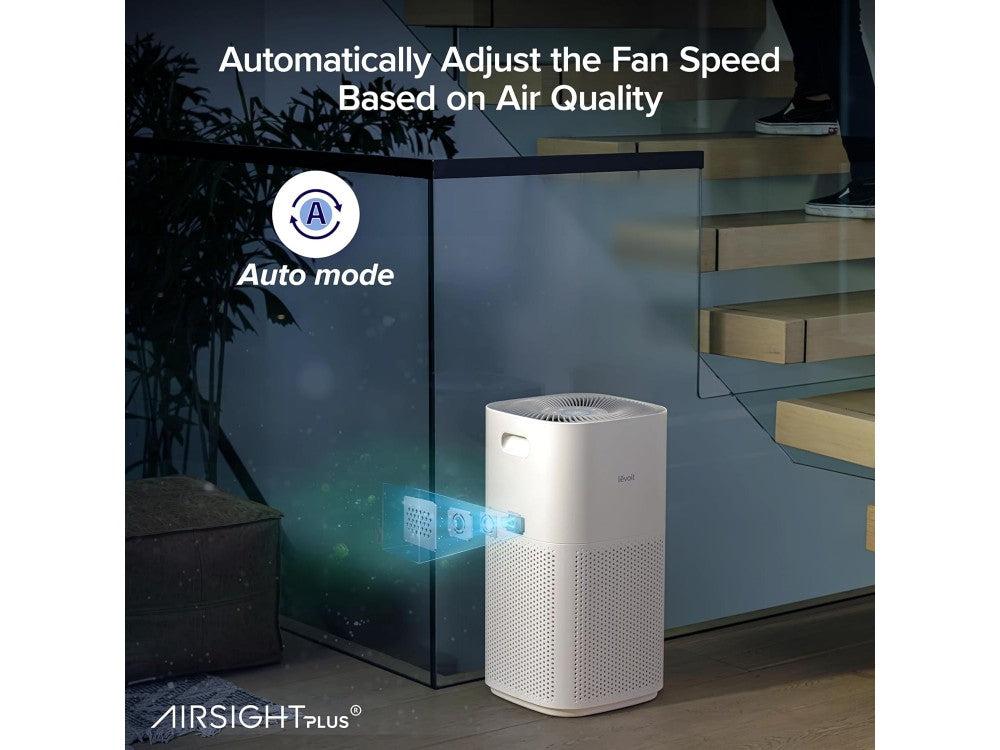 Levoit Core 600S Smart Air Purifier – HEPA, AirSight Plus PM2.5, App, up to 147m², White – view 4