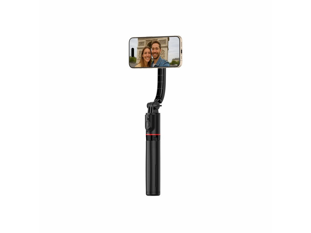 Swissten Bluetooth MagSafe Selfie Stick & Tripod with Remote – 105cm Extendable, for Smartphones up to 7.2" – view 4