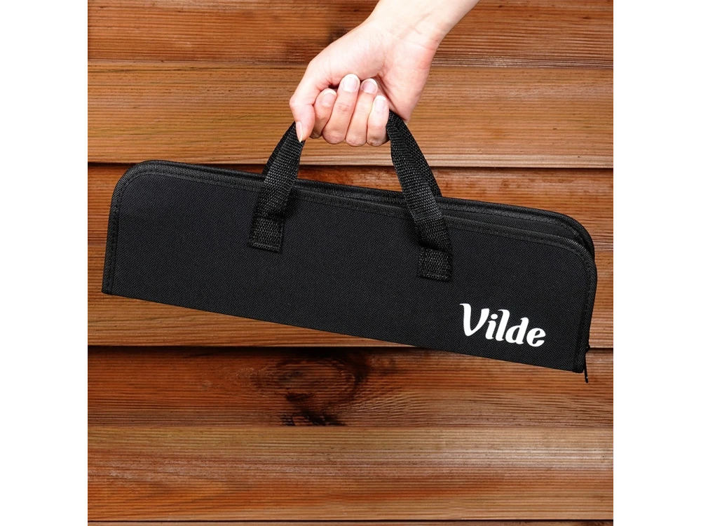 Vilde BBQ Tool Set 10pcs – Stainless Steel, Carry Case Included – view 4