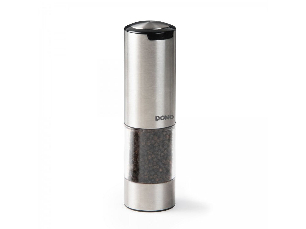 DOMO Electric Salt & Pepper Mills Set – USB-C Rechargeable, LED Light, Stainless Steel – view 4