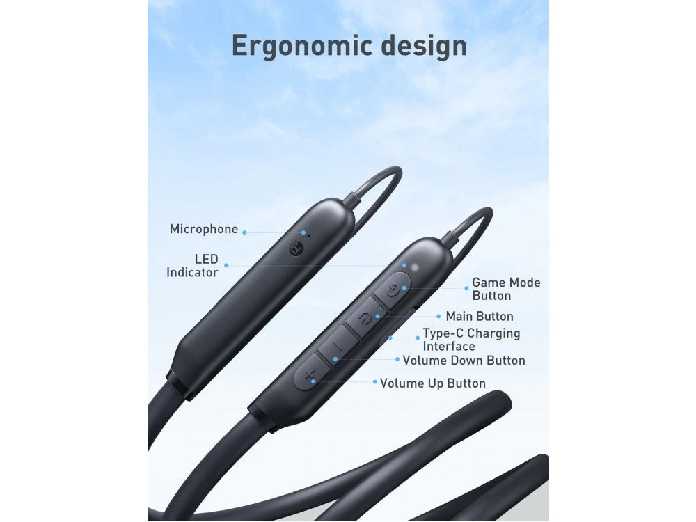 TaoTronics TT-BH115 In-Ear Bluetooth 5.2 Earphones – Magnetic, IPX5, 32h Battery, Black – view 4