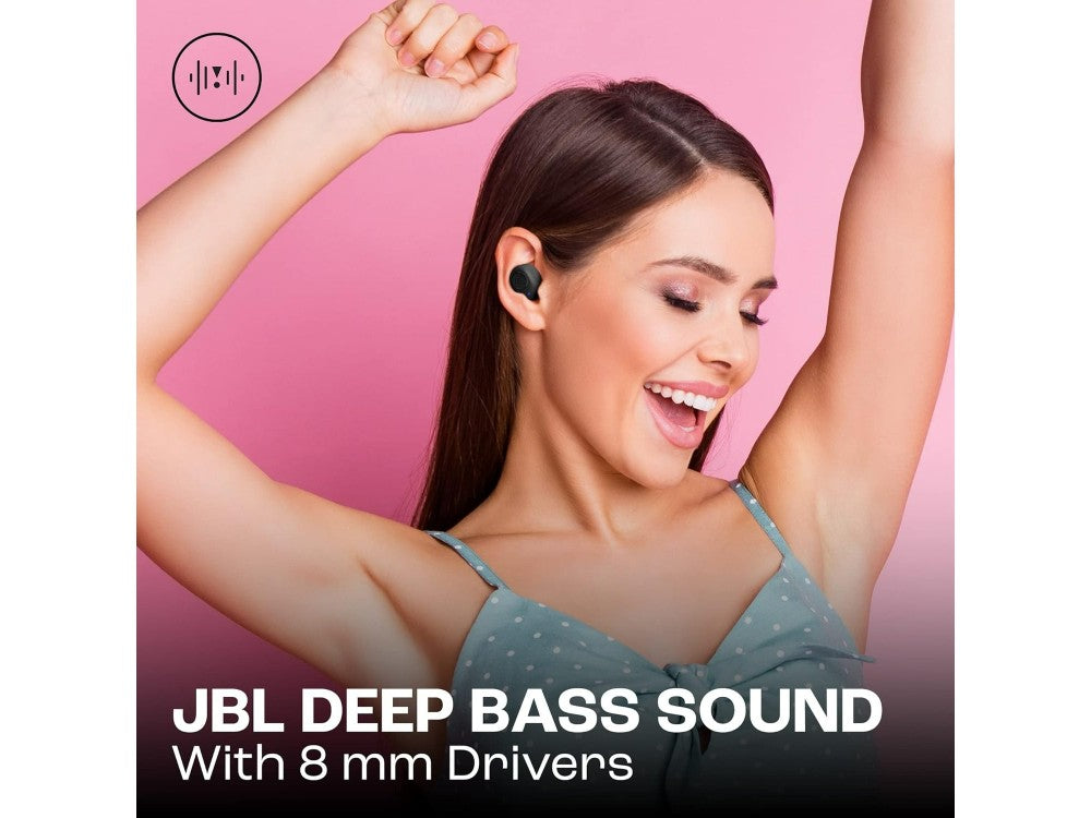 JBL Wave Buds True Wireless Bluetooth 5.2 Earbuds – IP54, JBL Deep Bass, 32h, Black – view 4