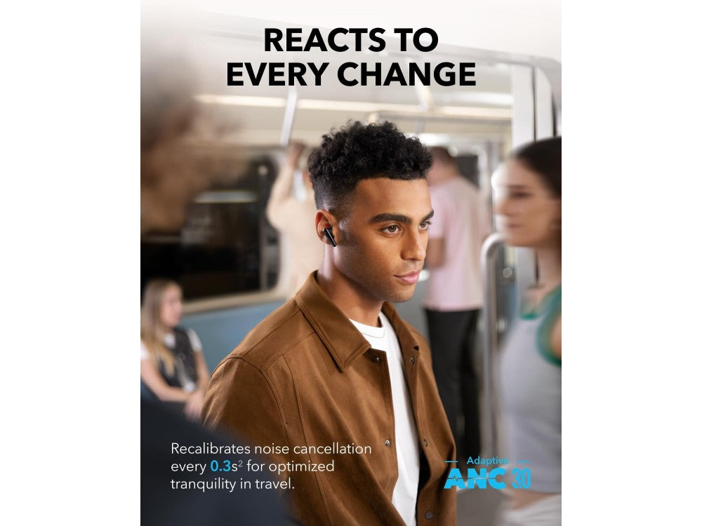 Anker Soundcore Liberty 4 Pro ANC TWS Earbuds – ACAA, Hi-Res Sound, LDAC, Matte Black – view 4
