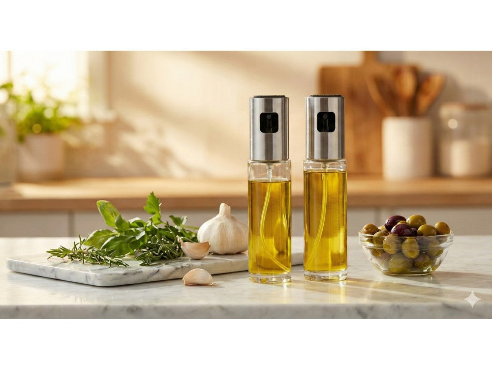 AJ Oil Glass Sprayer for Cooking 100ml – Set of 2, BPA-Free – view 4
