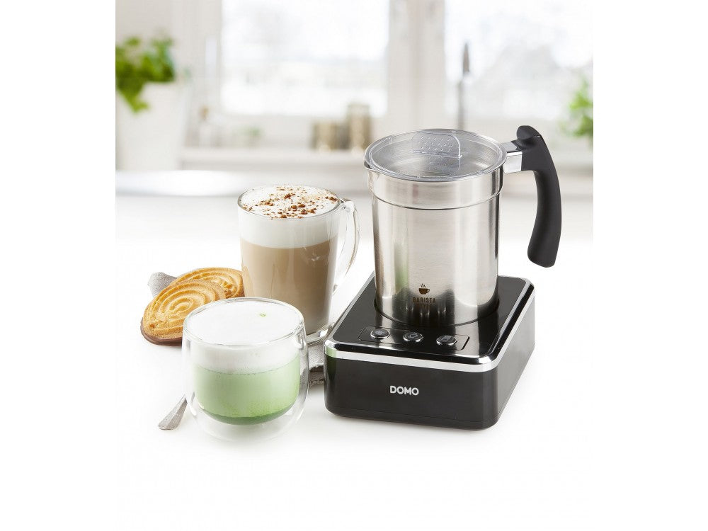 DOMO Perfect Foam Milk Frother DO717MF – Hot & Cold, Stainless Steel, 200ml – view 4